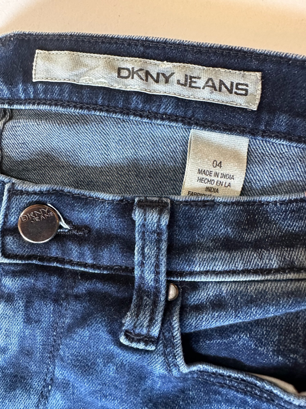 DKNY Straight Jeans - Picture 3 of 4